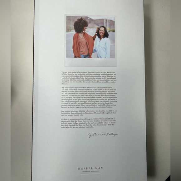 Harperiman Quinn 14” Handmade Plush Linen Doll - BNIB - Picture 4 of 10